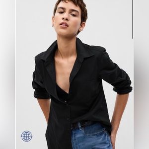NWT GAP 100% Organic Cotton Perfect Shirt